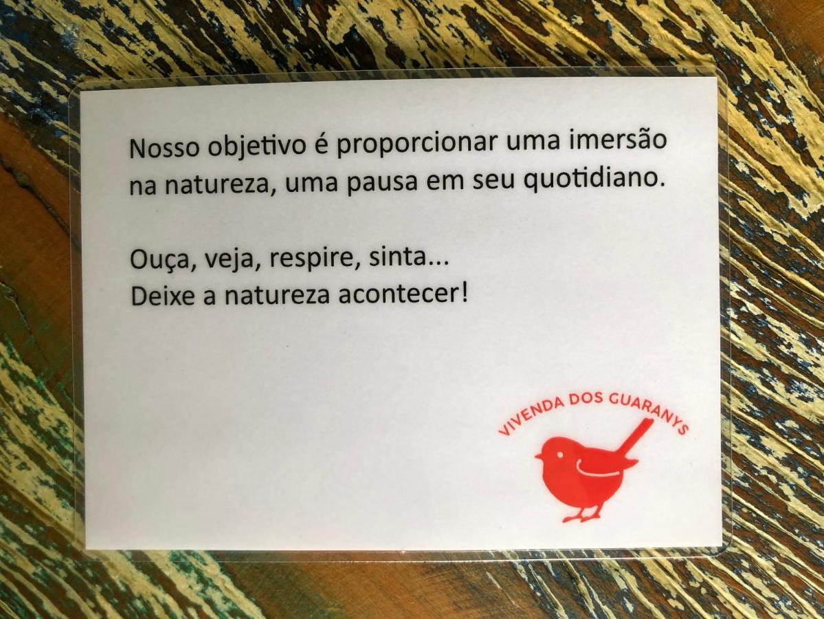 Vivenda Dos Guaranys -Um Projeto Ecologico - Casa Villa Conservatória Buitenkant foto